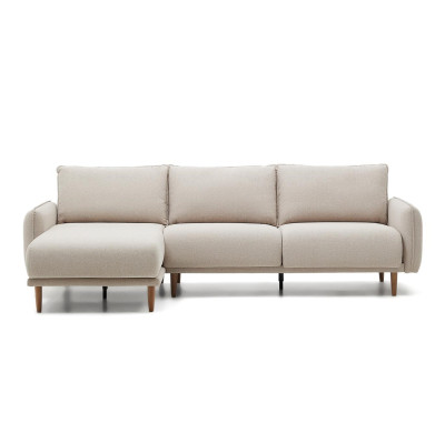 Sofa Carlota z szezlongiem Kave Home