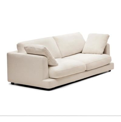 Sofa Gala 3 osobowa beżowa Kave Home