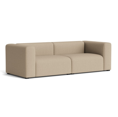 Sofa Mags 2,5 osobowa high armrest Maglia warm grey HAY