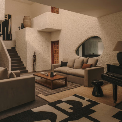 Sofa Nora 3 osobowa taupe Kave Home