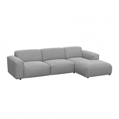 Sofa Revers 2,5 Seater + Chaiselong Brescia Clam Grey