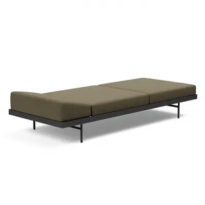 Sofa-leżanka Puri Vivus Dusty Olive orzech Innovation