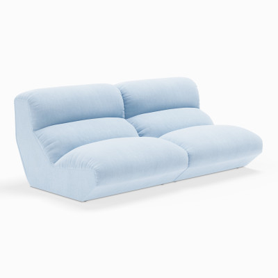 Sofa 2 Os. Hi Lo AV54 Błękitna Andtradition