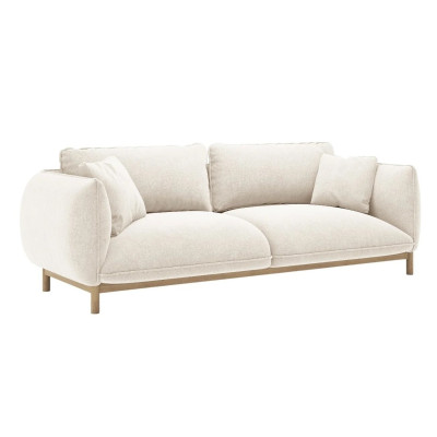 Sofa 3-osobowa Ada ko�� s�oniowa Micadoni