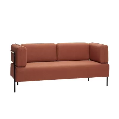 Sofa Block amber Hubsch