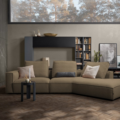 Sofa Brera Brązowa Furninova