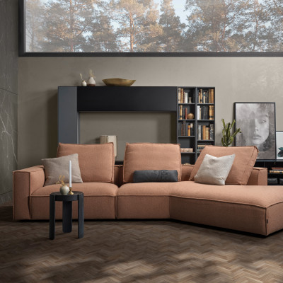 Sofa Brera Brzoskwiniowa Furninova