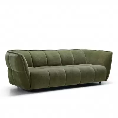 Sofa Clyde 3 Seat Wildflower Forest Green Sits