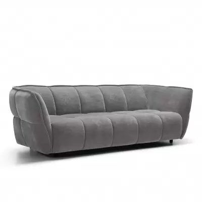 Sofa Clyde 3 Seat Wildflower Light Grey Sits