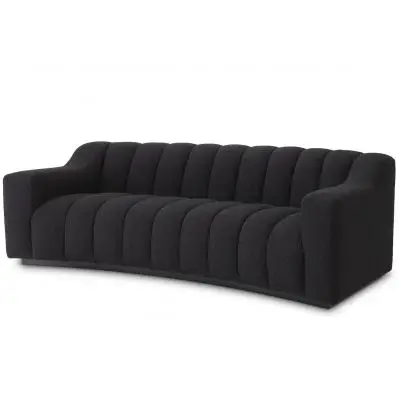 Sofa Kelly 234 cm czarna Eichholtz