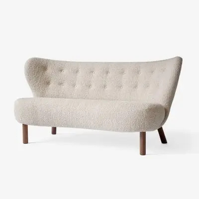 Sofa Little Petra Vb2 Walnut-Karakorum 003 Andtradition