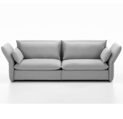 Sofa Mariposa 3-seater Dumet Pebble Melange Vitra