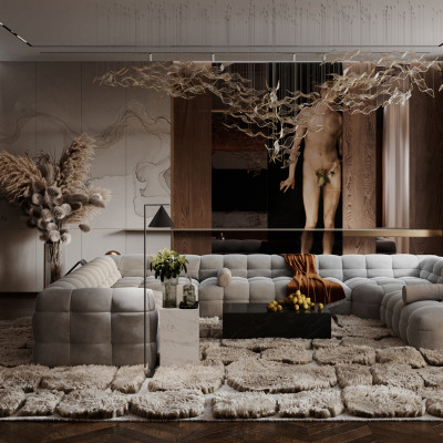 Michelle Burgunda sofa Nordic Line