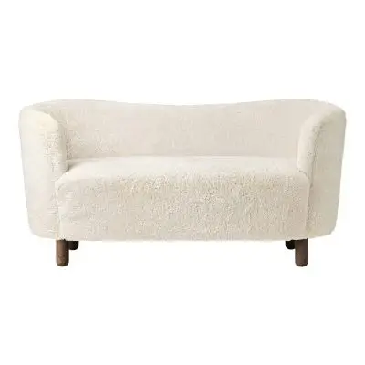 Sofa Mingle off-white nóżki dąb przydymiony By Lassen