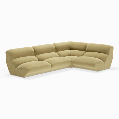 Sofa Narożna Os. Hi Lo AV54 AV55 Zielona Andtradition