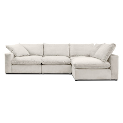 Sofa Narożna Lazy Kremowa Nordic Line