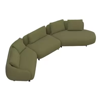 Sofa Orca Set 1 Benson Green Furninova