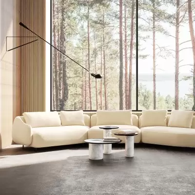 Sofa Orca Set 1 Denali Beige Furninova