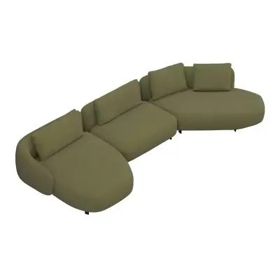 Sofa Orca Set 2 Benson Green Furninova