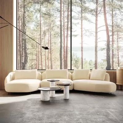 Sofa Orca Set 2 Denali Beige Furninova