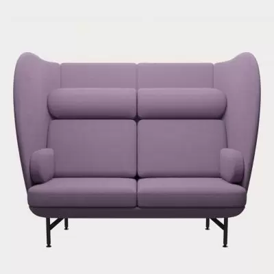 Sofa Plenum 2 seater Bright Purple Fritz Hansen