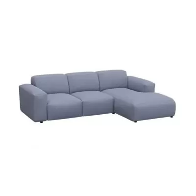 Sofa Revers 2 Osobowa + Szezlong Cashmere Blue