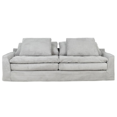 Sofa Sake 3 osobowa Ribcord Grey Furninova