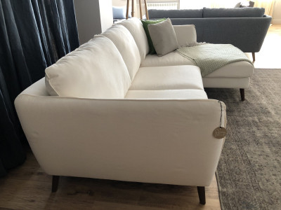 Sofa Stella z szezlongiem Sits