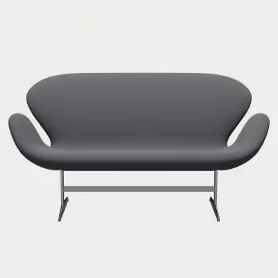 Sofa Swan Capture Dark Grey Fritz Hansen