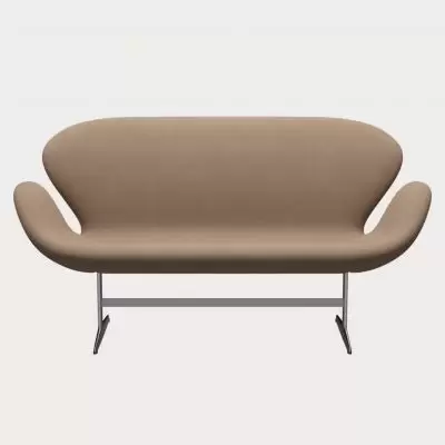 Sofa Swan Capture Sand Brown 6201 Fritz Hansen