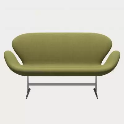 Sofa Swan Capture Warm Green Fritz Hansen