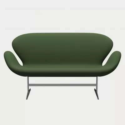 Sofa Swan Capture Moss Green Fritz Hansen