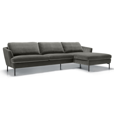 Sofa Timjan Set 2 szara Sits