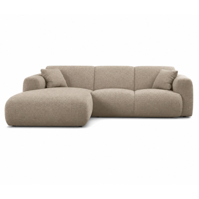 Sofa narożna Molino ciemnobeżowa Micadoni