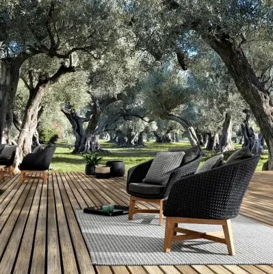 Sofa ogrodowa Coachella antracytowa Bizzotto