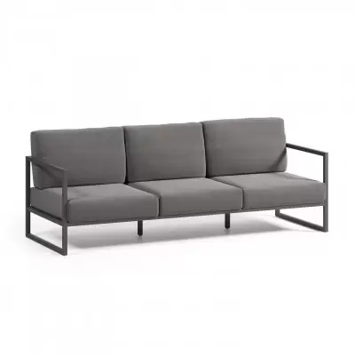 Sofa ogrodowa Comova 3 os. ciemnoszara la forma