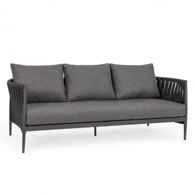 Sofa ogrodowa Jacinta antracytowa Bizzotto