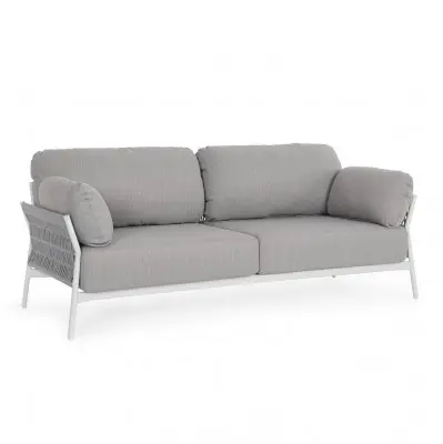 Sofa Ogrodowa Rosso Biała