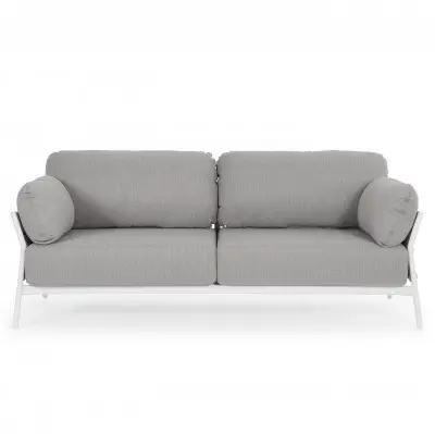 Sofa ogrodowa Rosso biała