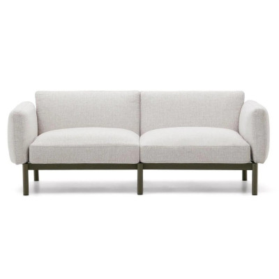 Sofa ogrodowa Sorells 2-osobowa beżowa kave home