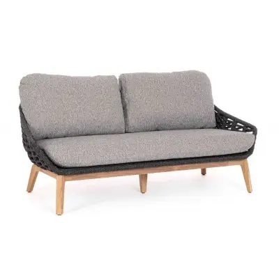 Sofa ogrodowa Tamires antracytowa Bizzotto