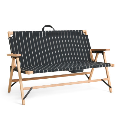 Sofa ogrodowa składana Outdoor Market czarna HAY