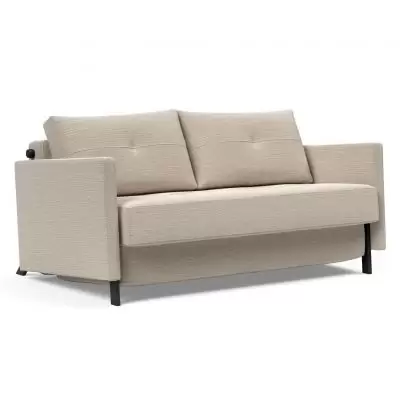 Sofa rozkadana Cubed z pod. 140 cm Sand Grey Innovation