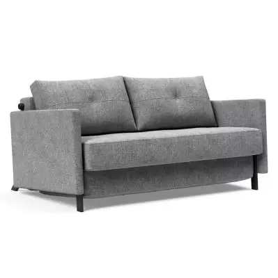 Sofa rozk³adana Cubed z pod³. 140 cm Twist Granite Innovation