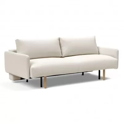 Sofa rozkadana Frode z pod. Boucle Off-White Innovation