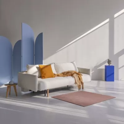 Sofa rozkładana Frode z podł. Boucle Off-White Innovation