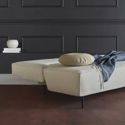 Sofa rozkładana ILB 100 Boucle Off White Innovation