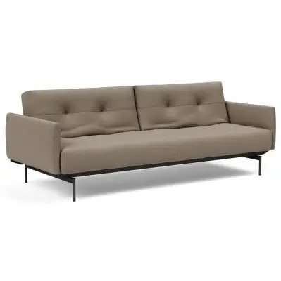 Sofa Rozkładana Ilb 201 Mahoga 850 Caramel Grey Innovation