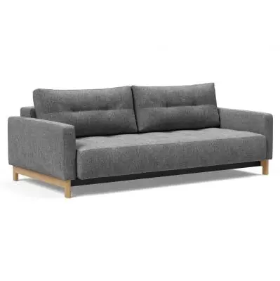 Sofa rozkładana Pyxis Deluxe E.L. Twist Charcoal Innovation