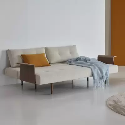 Sofa rozkładana Recast z podłokietnikiem Taura Off White Innovation